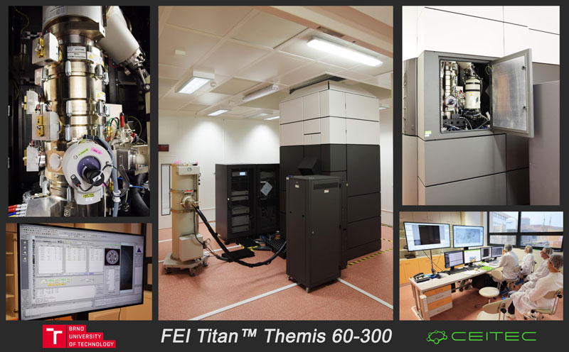 High resolution (scanning) Transmission Electron Microscope FEI Titan Themis 60-300 cubed
